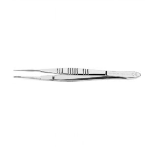 Dressing forceps, 110 mm total length - stainless steel