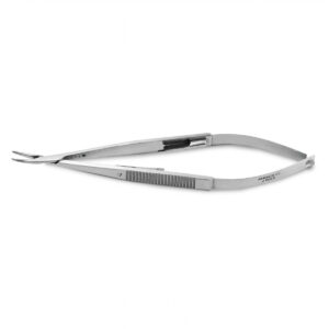 Needle holder with lock