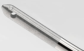 21G Cannulae I/A titanium handle IRRIGATING