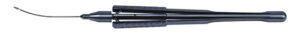 23G coaxial forceps tip, atraumatic, slightly curved