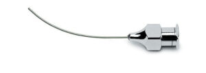 23G lacrimal cannula, curved
