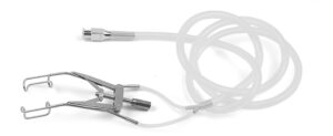 Adjustable aspirating speculum