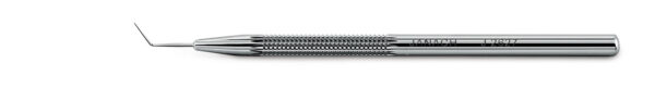 Angled dilator with long handle