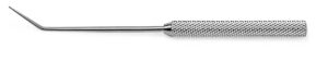 Angled dilator with short handle