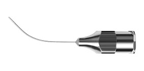 Cannula for air injection in anterior chamber