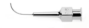 Cannula for lacrimal duct - curved
