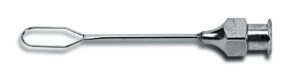 Cannula with 2 frontal ports