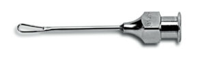 Cannula with 3 frontal ports