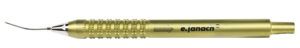 Cannula with scoring hook for DSEK