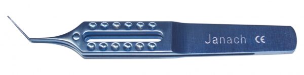 Capsulorexis forceps - flat handle - titanium
