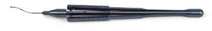 Coaxial forceps for phakic IOLs