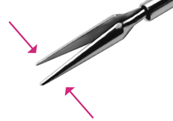 Coaxial microscissors 23G - curved - Image 2