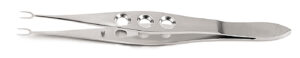 Corneal fixation forceps
