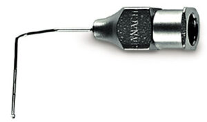 Corneal flap irrigation cannula