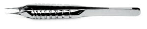 Corneal forceps - ergonomic handle - stainless steel