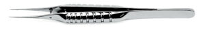 Corneal forceps - ergonomic handle - stainless steel