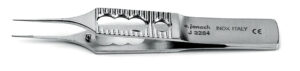 Corneal forceps - stainless steel