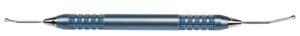 DLK double-ended spatula for delimitation - disc-shaped tips