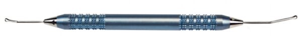 DLK double-ended spatula for delimitation - disc-shaped tips