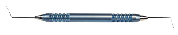 Double spatula for corneal flap