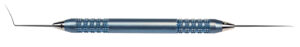 Double spatula for corneal flap