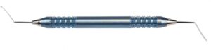 Double spatula for corneal flap