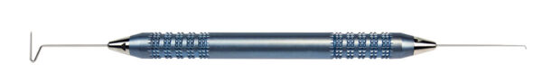 Double spatula for corneal flap