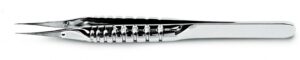 Forceps - ergonomic handle - stainless steel