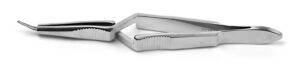 Forceps for silicon sleeve dilation