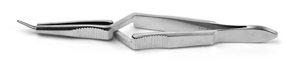 Forceps for silicon sleeve dilation