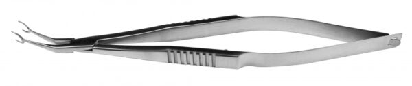 Implantation forceps for biconcave lens
