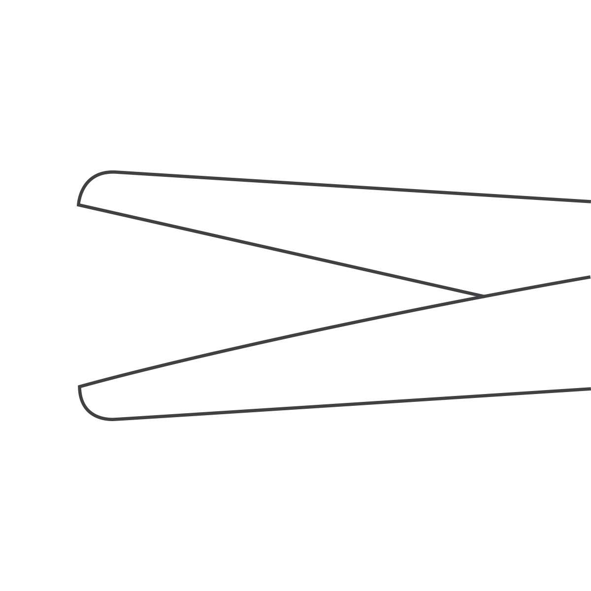 Conjunctival scissors, 115 mm – straight, blunt tips - immagine 2