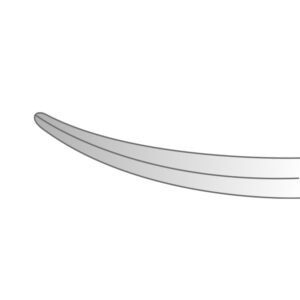 Scissors, 6 mm long blades