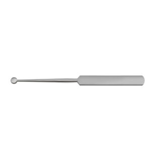 Pediatric scleral depressor – flat disc tip, Dr. Pini model