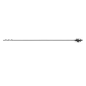 Liposuction cannula – straight, closed tip, 3 upper holes, Ø 4 mm × 235 mm, screw connector