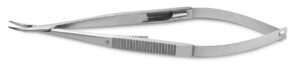 Needle holder with lock