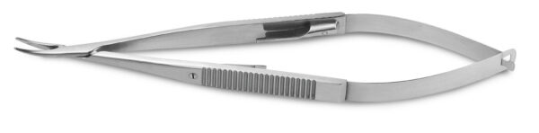 Needle holder with lock
