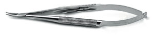 Needle holder with lock