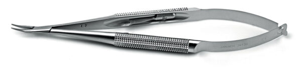 Needle holder with lock