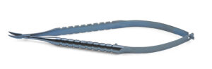 Needle holder without lock - titanium