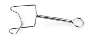 Open wire blades speculum