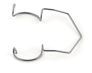 Open wire blades speculum