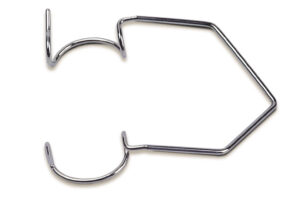 Open wire blades speculum