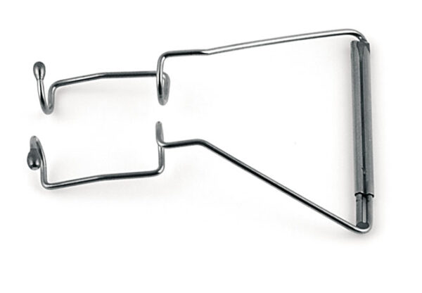Open wire blades speculum