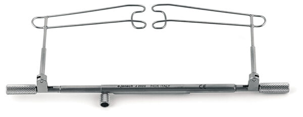 Open wire blades speculum
