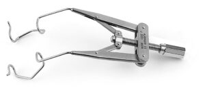 Open wire blades speculum