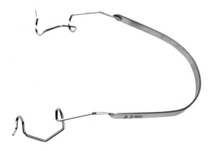 Open wire blades speculum