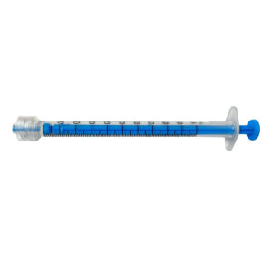 VITREJECT® ophthalmic syringe – 1 ml, Luer Lock. Pistoncino standard