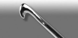 Phaco chopper titanium handle length 120 mm