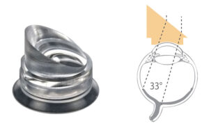 Prismatic lens - 30°